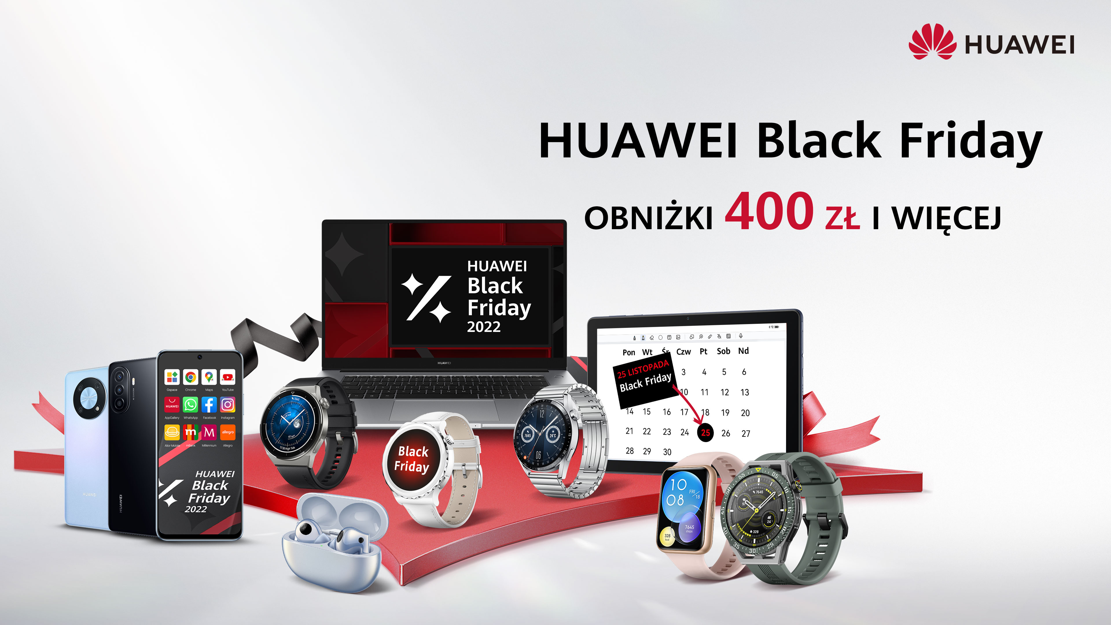 Nadchodzi czas na okazje. Rusza oferta Huawei na Black Friday